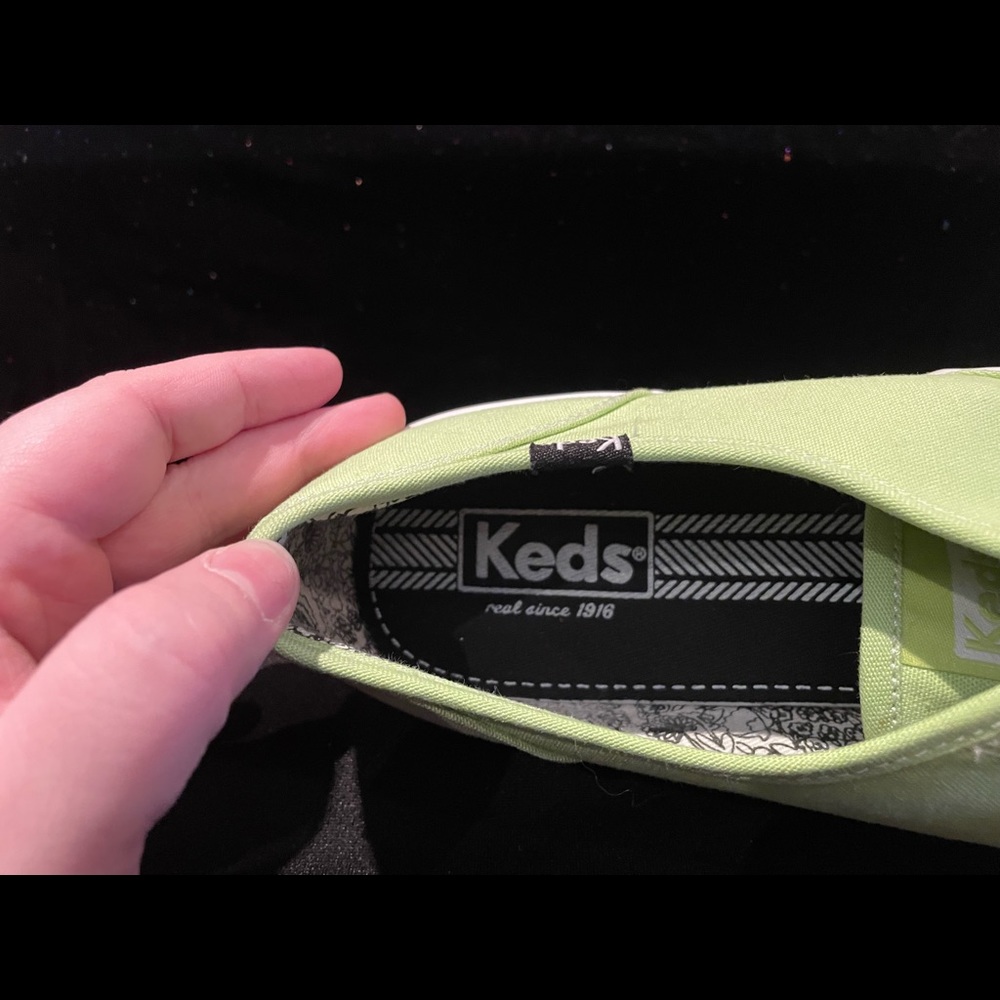 Pale Green Womens Keds - Picture 4 of 5